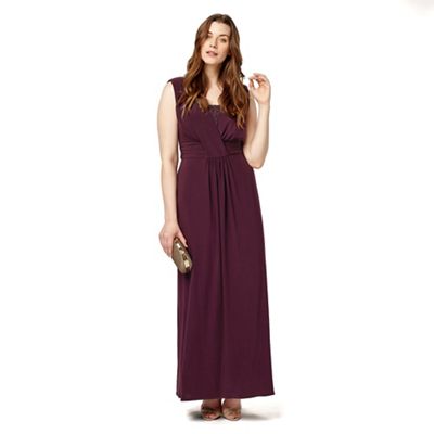 Studio 8 Sizes 12-26 Purple daphne dress